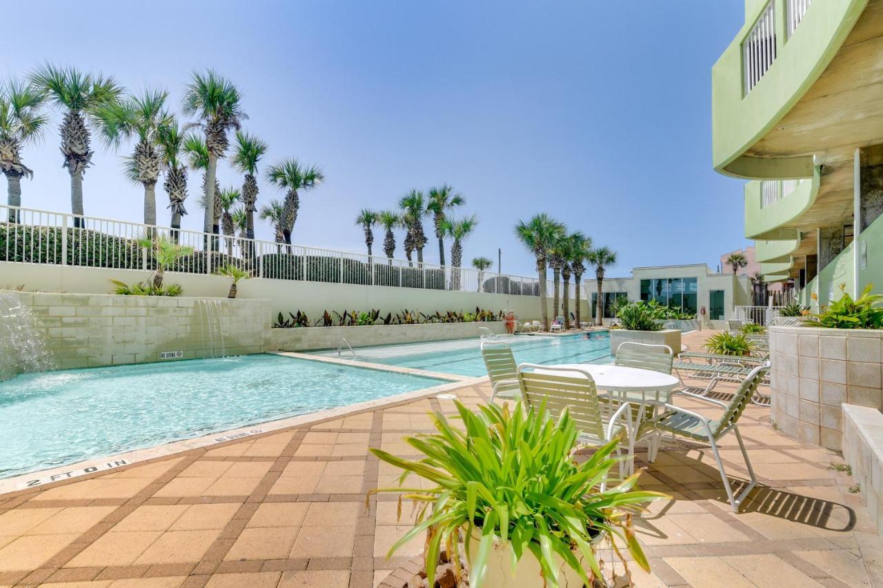 Oceanfront Galveston Condo In Amazing Location! Exterior foto