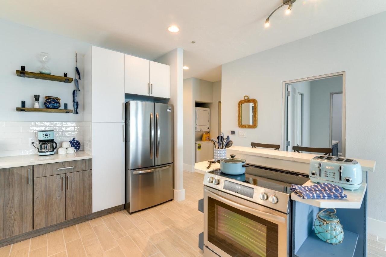 Oceanfront Galveston Condo In Amazing Location! Exterior foto