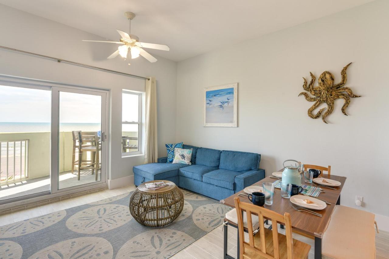 Oceanfront Galveston Condo In Amazing Location! Exterior foto