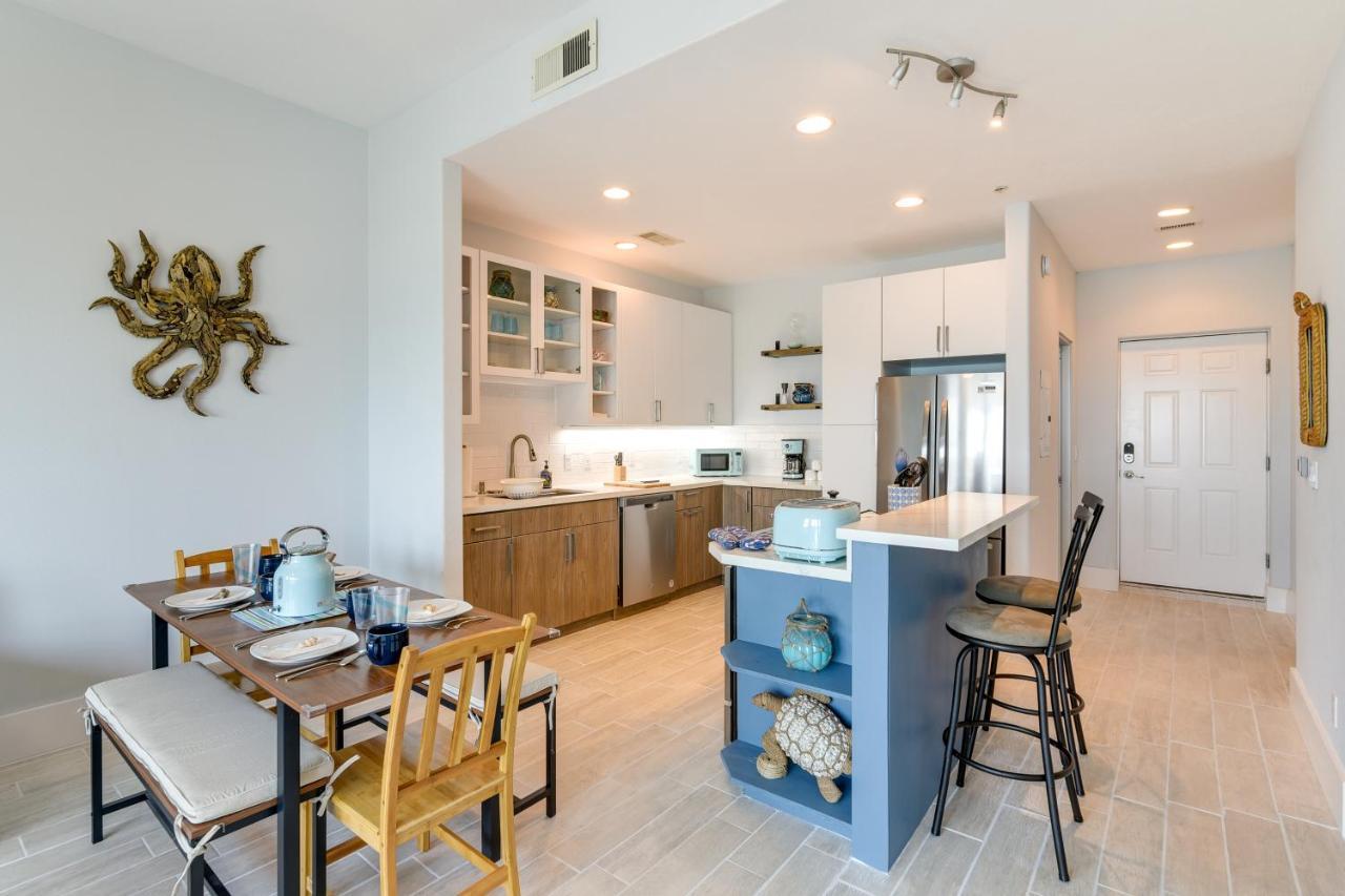 Oceanfront Galveston Condo In Amazing Location! Exterior foto